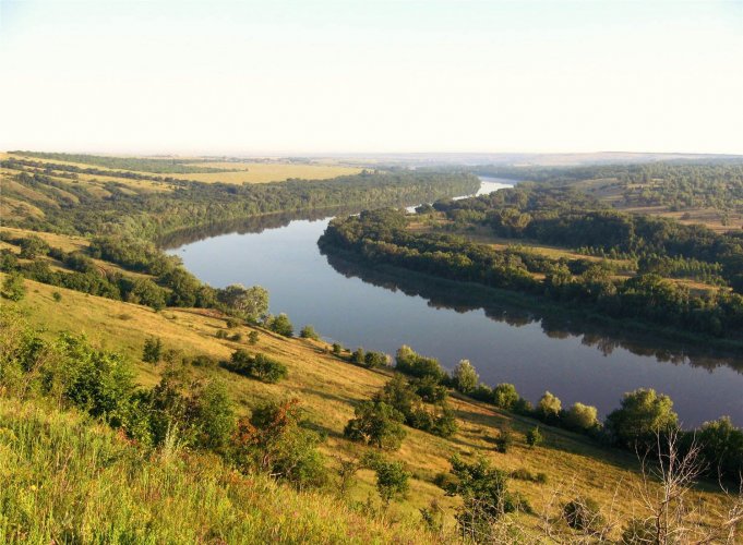 Река Северский Донец начала очищаться от загрязнения аммонием