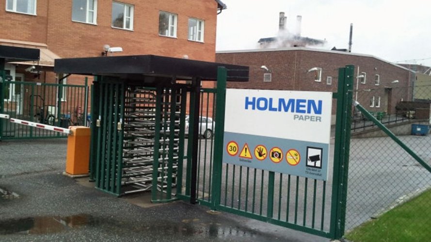 Из-за морозной погоды в Швеции остановились бумажные фабрики