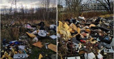 Фото – Не тільки в Україні: посеред європейського міста знайшли звалище відходів