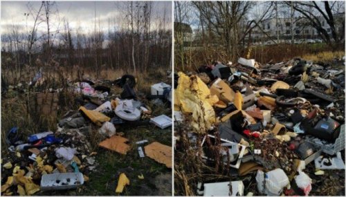 Не только в Украине: посреди европейского города нашли свалку отходов