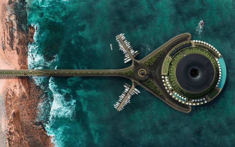 В Катаре для туристов построят плавучий отель: как выглядит проект
