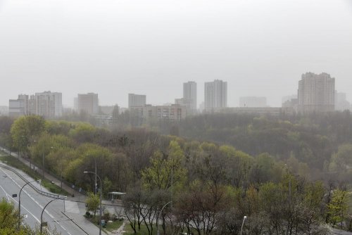 В Киеве в течение нескольких дней уровень загрязнения воздуха зашкаливал