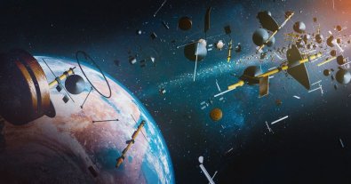 Фото – У космос запустили магніт для прибирання сміття