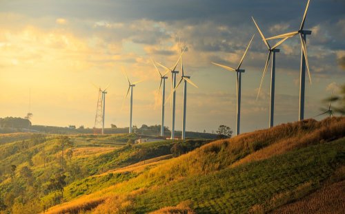 Wind turbines set record capacity in 2021
