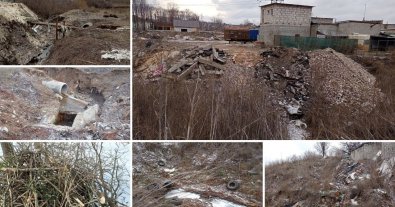 Фото – У парку Харкова незаконно вирубують дерева та забруднюють річку: активісти звернулися до ДЕІ