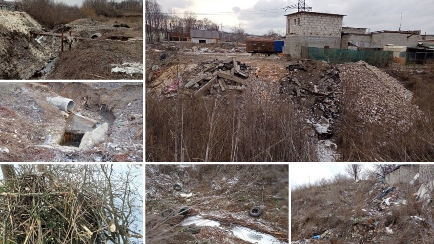 В парке Харькова незаконно вырубают деревья и загрязняют реку: активисты обратились к ГЭИ