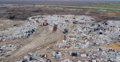Фото – Мусорный полигон в Николаеве показали с высоты птичьего полета — он заполнен на 92%