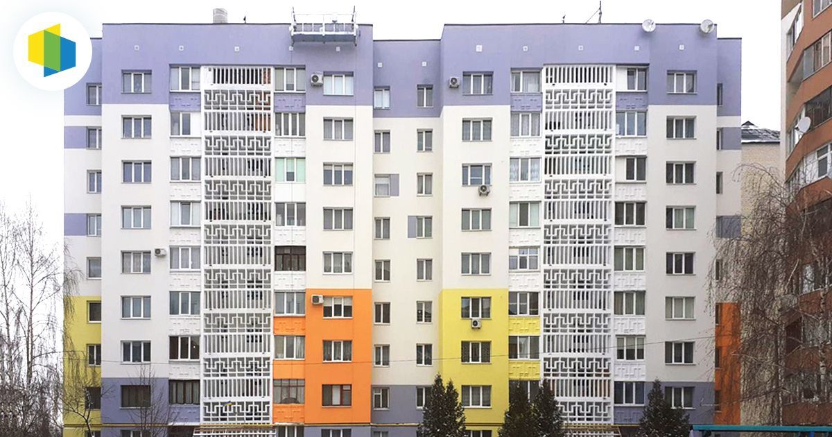 Фото – Мешканці старої панельки в Луцьку модернізували її за кошти ЄС. Фото