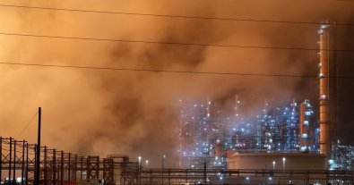 Фото – Місто на Київщині оповив густий отруйний смог