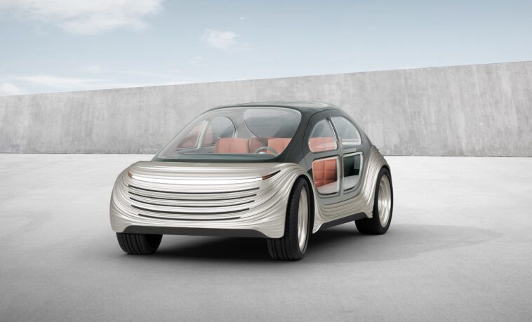 Представили электромобиль от Alibaba, который очищает воздух