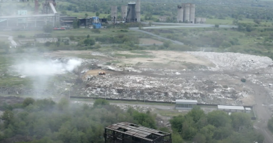 Фото – На Днепропетровщине незаконно действует свалка, которая отравляет людей. Видео
