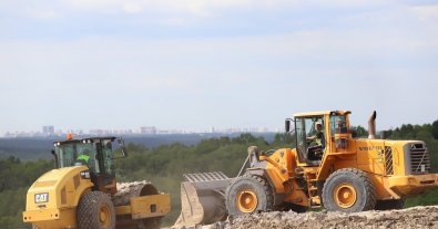Фото – Біля Києва почалася рекультивація скандального сміттєвого полігону