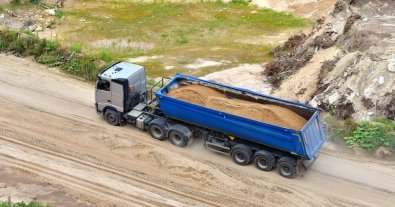 Photo – Sand is being mined in valuable areas of the steppe in Mykolaiv region
