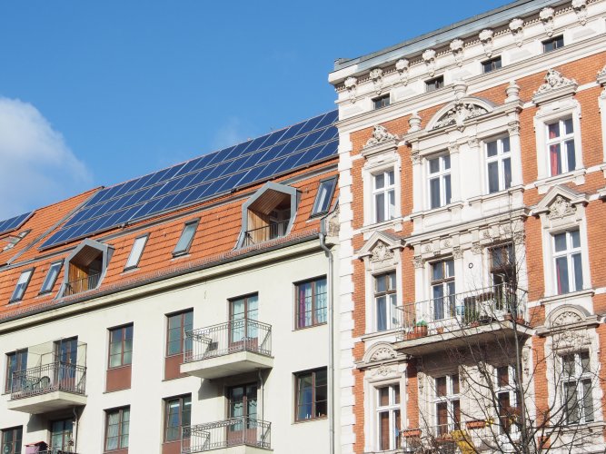 Жителей Берлина обязали устанавливать СЭС на крышах новых и реконструированных зданий
