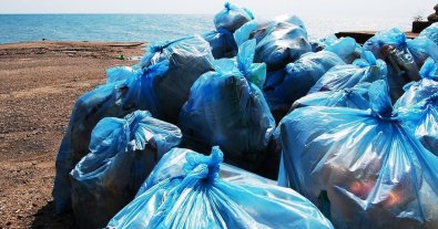 Фото – Туристи-"дикуни" за день перетворили пляж у нацпарку Запоріжжя на звалище. Фото