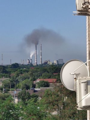The air in Cherkasy is polluted with ammonia and other harmful substances