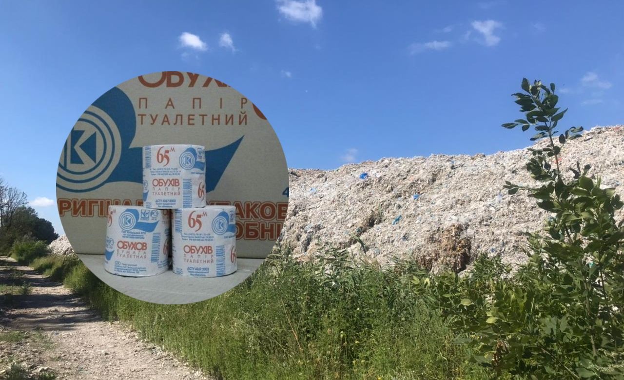 Фото – Обуховский бумажный комбинат попал в мусорный скандал