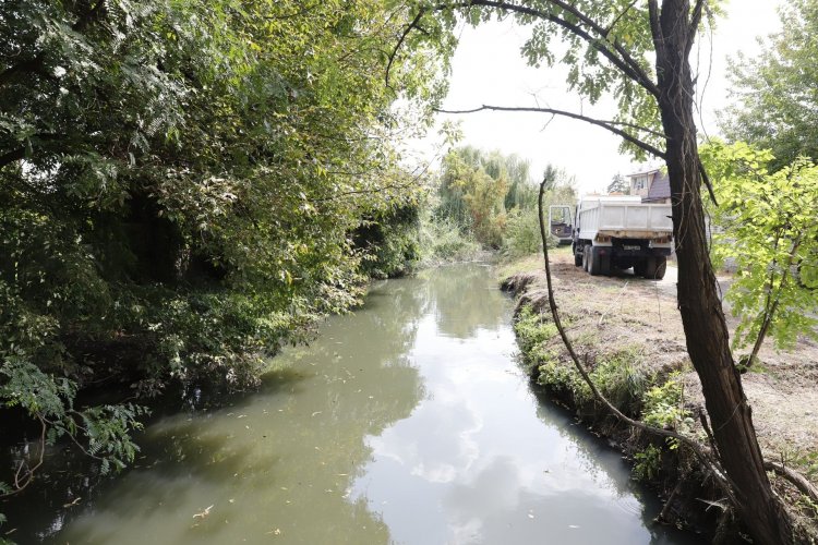У Дніпрі вперше розпочали масштабне очищення сумнозвісної річки Гнилокіш. Фото