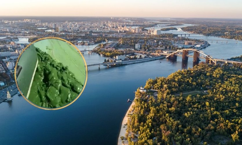 Мережу вжахнув колір річки Дніпро: показали відео