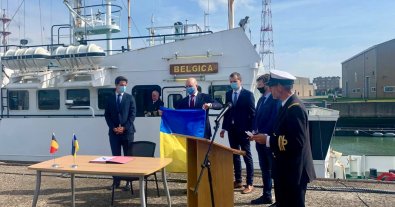 Фото – Україна отримала від Бельгії судно для екомоніторингу Чорного й Азовського морів. Фото