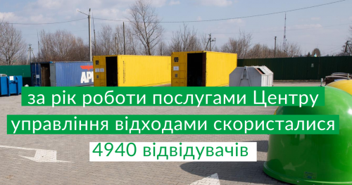 Жители Хмельницкого за год принесли на утилизацию более 70 тонн отходов