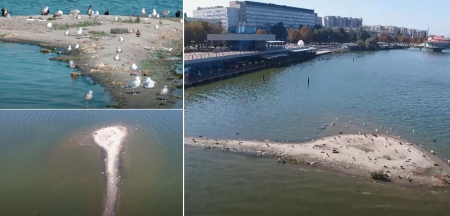 У Дніпрі посеред річки виник "острівець": екологи попередили про його небезпеку