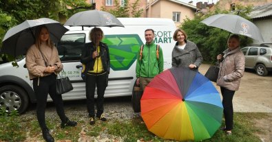 Фото – Франківські екоактивісти відкрили першу в місті сортувальну станцію. Фото та відео
