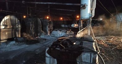 Фото – На Днепропетровщине разоблачили подпольный завод по переработке шин