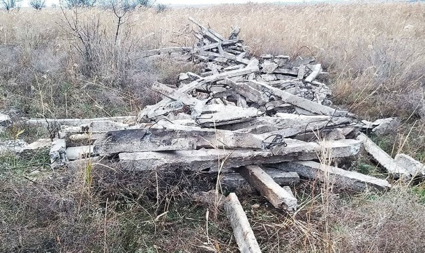В Одесской области в заповеднике "Тузловские лиманы" местные устроили свалку