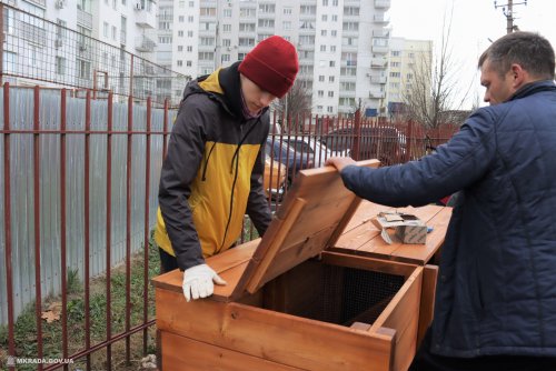 У Миколаєві встановили перші компостувальні майданчики. Фото
