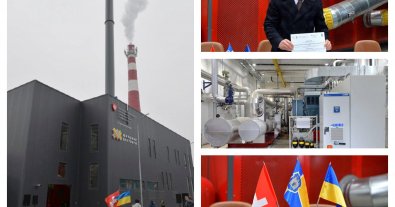 Фото – В Житомире построили "зеленую" котельную, работающую на биомассе. Фото