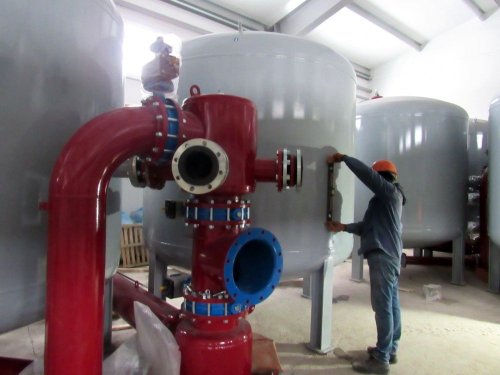 У Тернополі встановлюють фільтрувальні блоки для знезалізнення води: фото