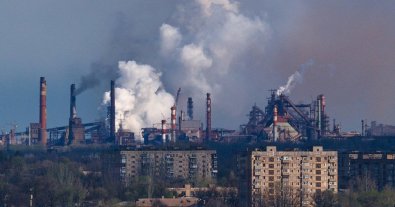 Фото – У Кривому Розі на сховищі небезпечних відходів "АрселорМіттал" сталась аварія