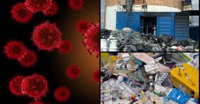 Фото – Украина завалена медицинскими отходами из COVID-отделений: чем это опасно?