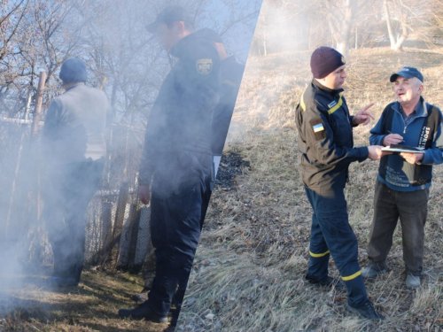 На Львовщине поймали на "горячем" 27 поджигателей травы в течение суток. Фото