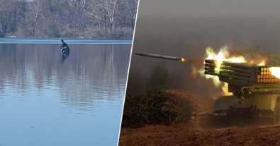 Фото – Во Всемирный день воды россияне пытались "денацифицировать" реку Днепр, — Стрелец