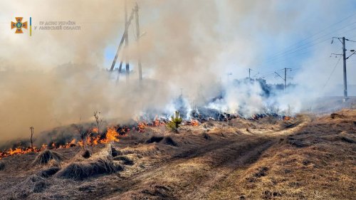 За время войны украинцы вызвали 30 000 поджогов