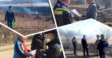 Фото – На Львовщине поймали и оштрафовали 22 "хозяев", которые сжигали траву. Фото