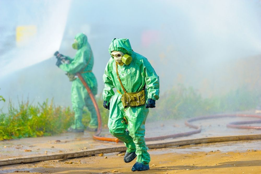 Photo – The occupiers once again fired at the ammonia pipeline near Kharkiv