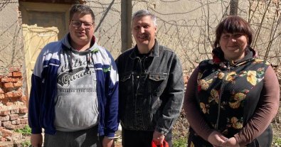 Фото – У Харкові екохаб, який до війни збирав вторсировину, роздає речі містянам. Фото