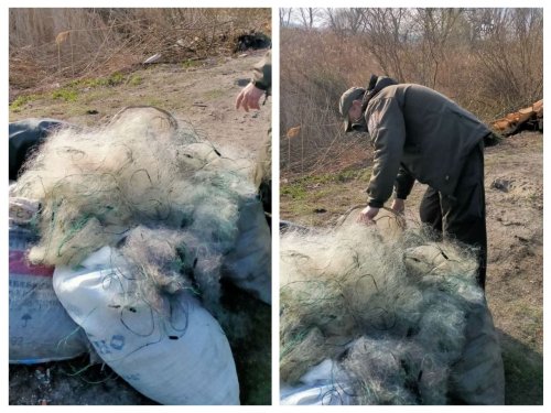 На Львівщині у водоймах виявили 16 сіток браконьєрів