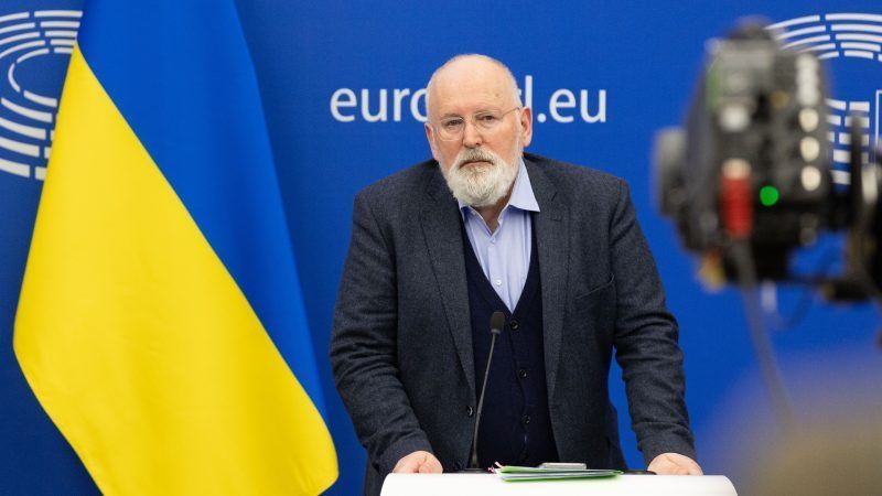 Timmermans says EU will have to rely on green hydrogen imports