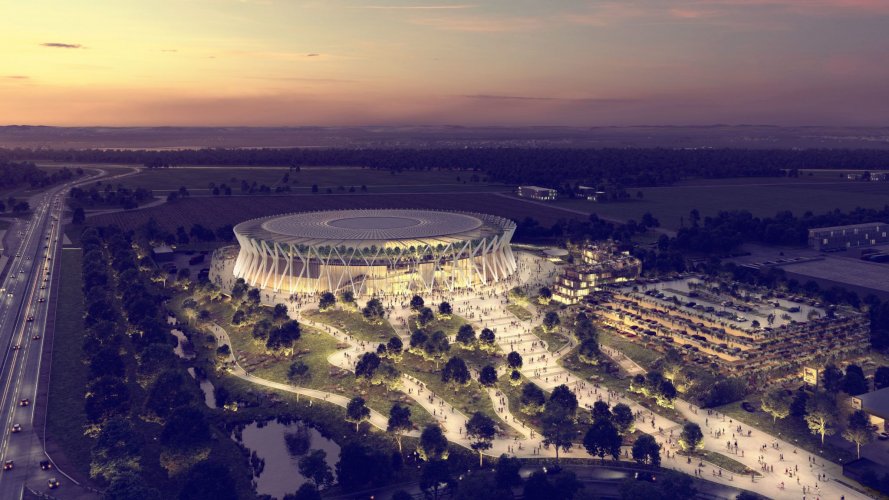 The first climate-neutral stadium will appear in Germany: what it will look like