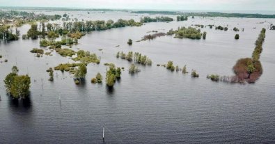 Photo – Strilets: The destruction of the Irpin dam caused enormous damage to the environment