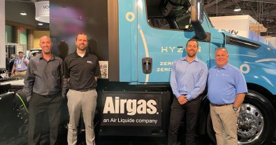 Фото – Airgas випробує "найпотужнішу" вантажівку Hyzon на водневому двигуні