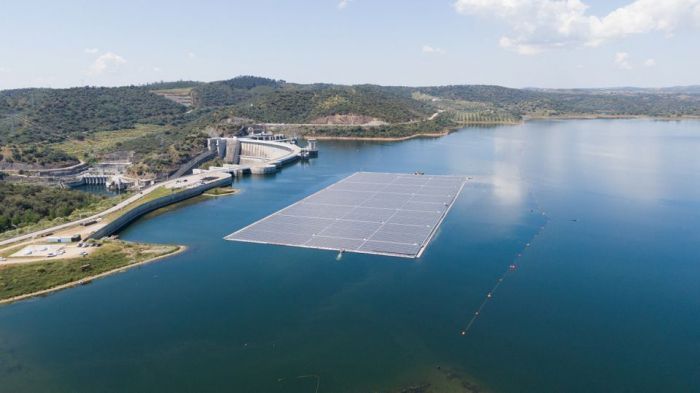 Europe's largest solar park on the water will appear in Portugal
