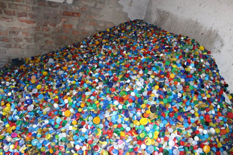 A million plastic caps have been collected in Prykarpattia