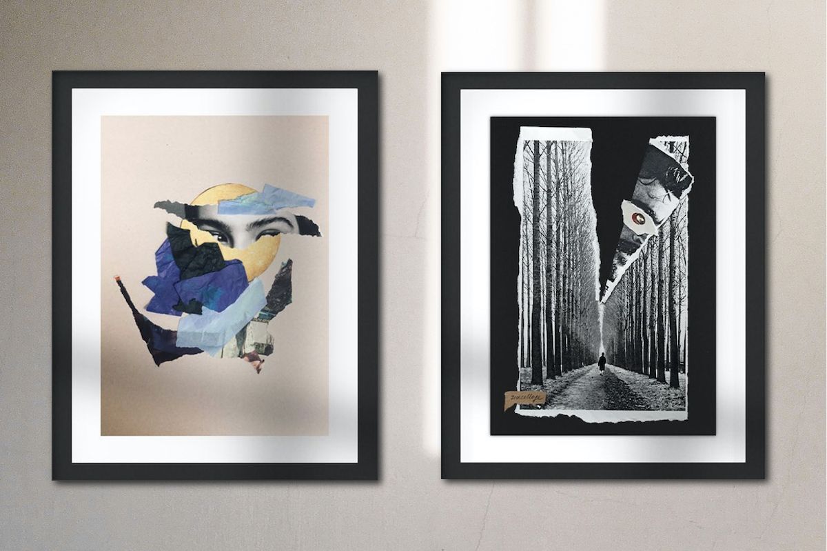 Photo – Ukraine Without Garbage and Cutout Festival launche a charity auction of recycle collages