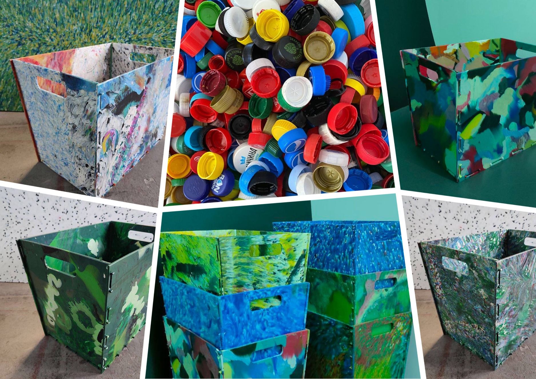 Photo – Several thousand plastic caps were collected in Kropyvnytskyi: they will be given a new life