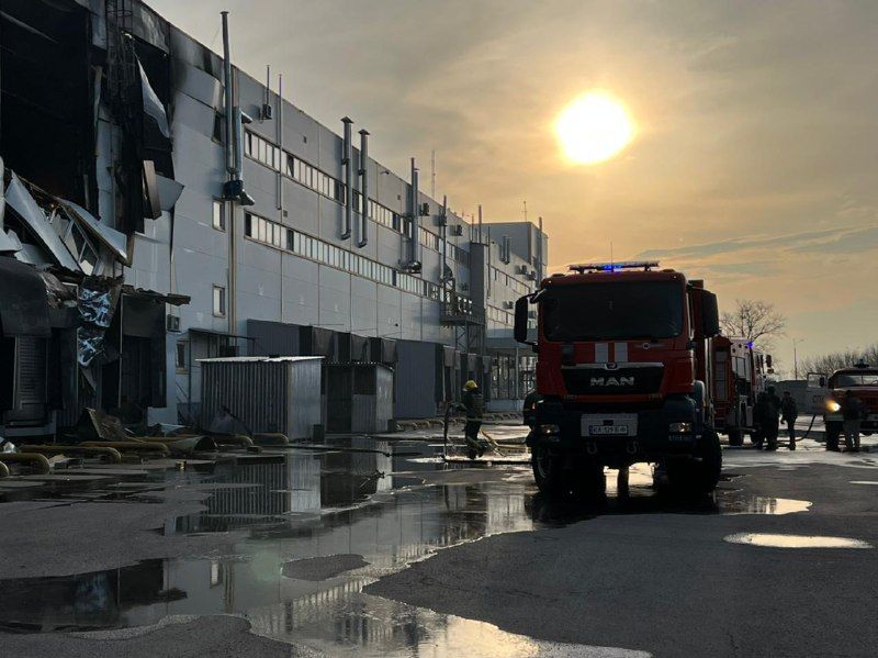 Photo – The disposal of 19,000 м3 of products from the bombed warehouse was discussed in Brovary